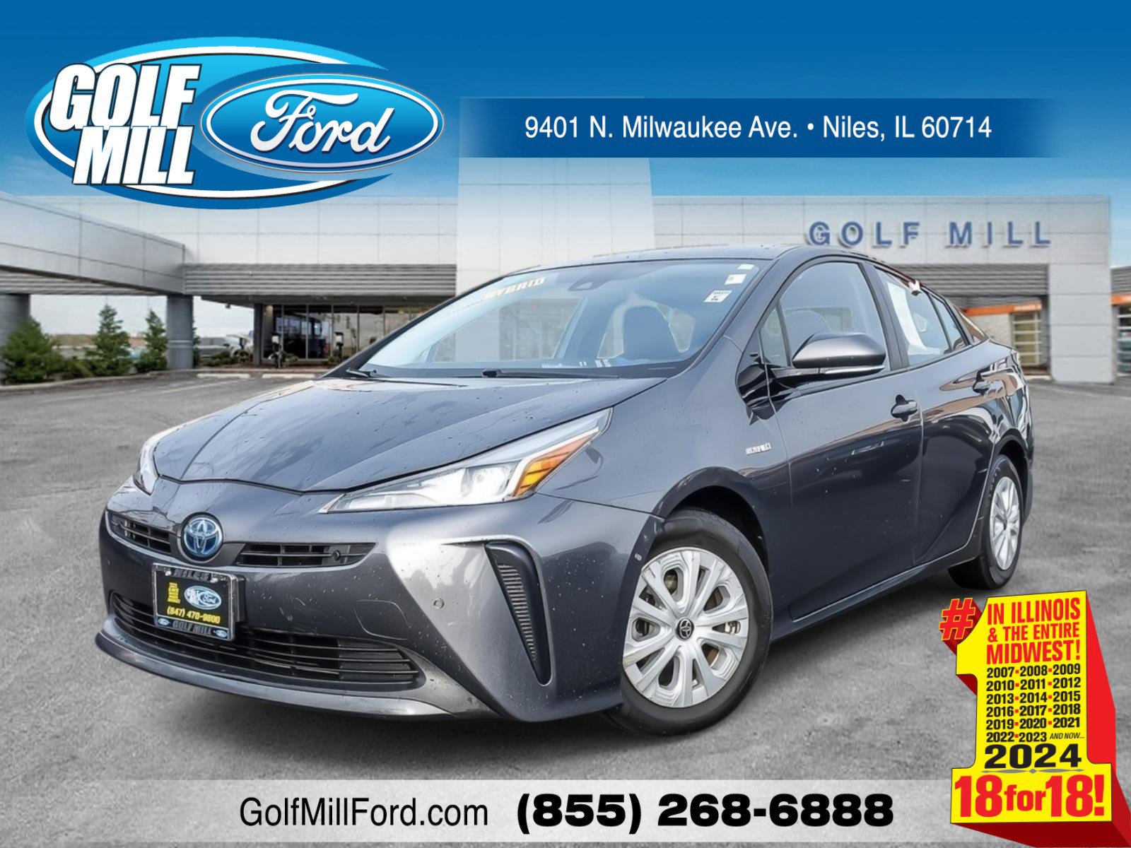 2019 Toyota Prius LE's photo