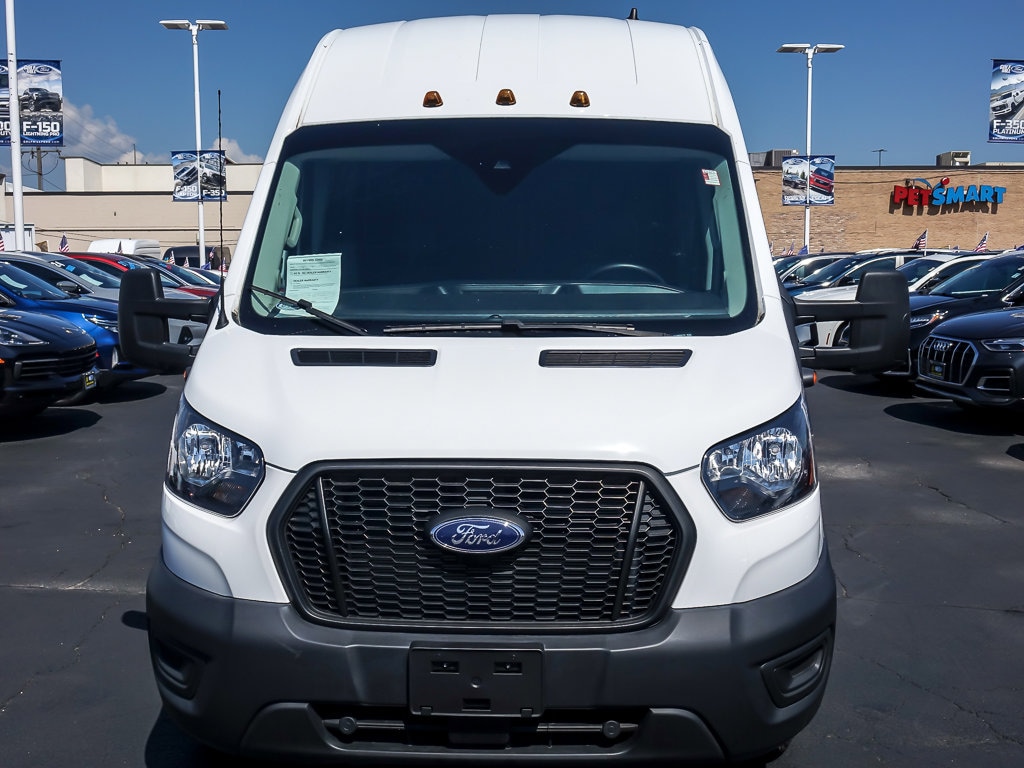 Used 2022 Ford Transit Cargo Van T-350 HD 148 EL Hi Rf 11000 GVWR DRW RWD
