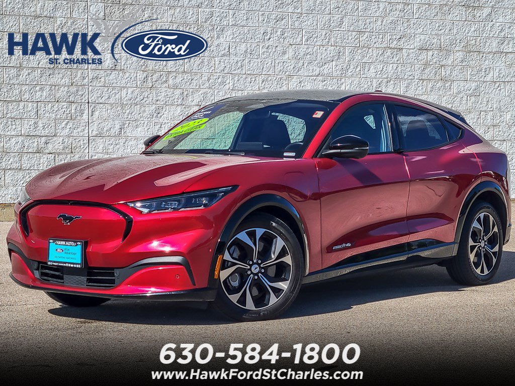 Used 2023 Ford Mustang Mach-E Premium AWD with VIN 3FMTK3SU2PMA61751 for sale in Plainfield, IL