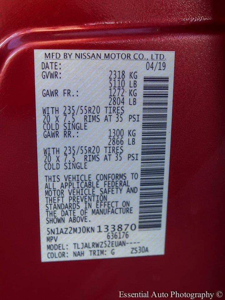 2019 NISSAN MURANO - Image 27