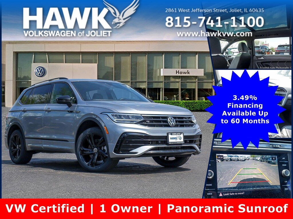 Used 2023 Volkswagen Tiguan SE R-Line Black 2.0T SE R-Line Black 4MOTION