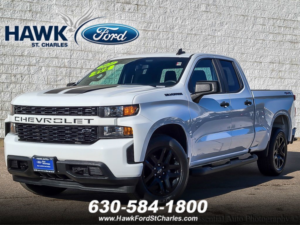 Used 2022 Chevrolet Silverado 1500 LTD Custom 4WD Double Cab 147 Custom