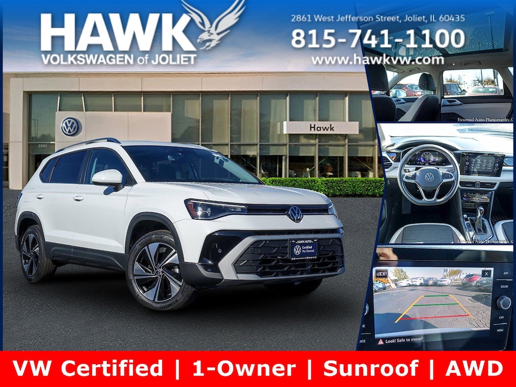 Certified 2025 Volkswagen Taos SE SE 4MOTION