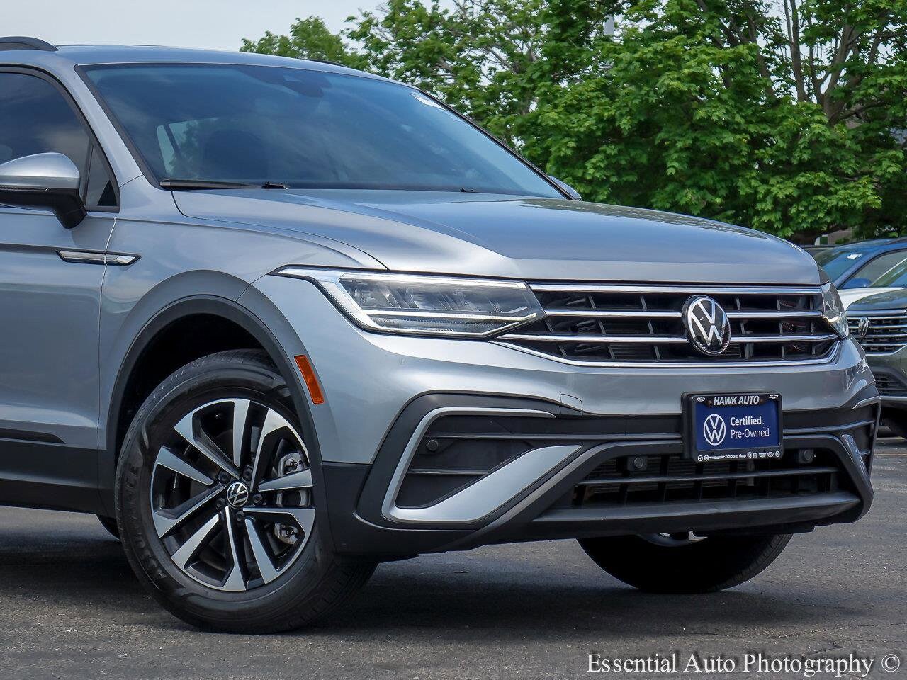 Used 2023 Volkswagen Tiguan S with VIN 3VVFB7AX6PM079403 for sale in Plainfield, IL