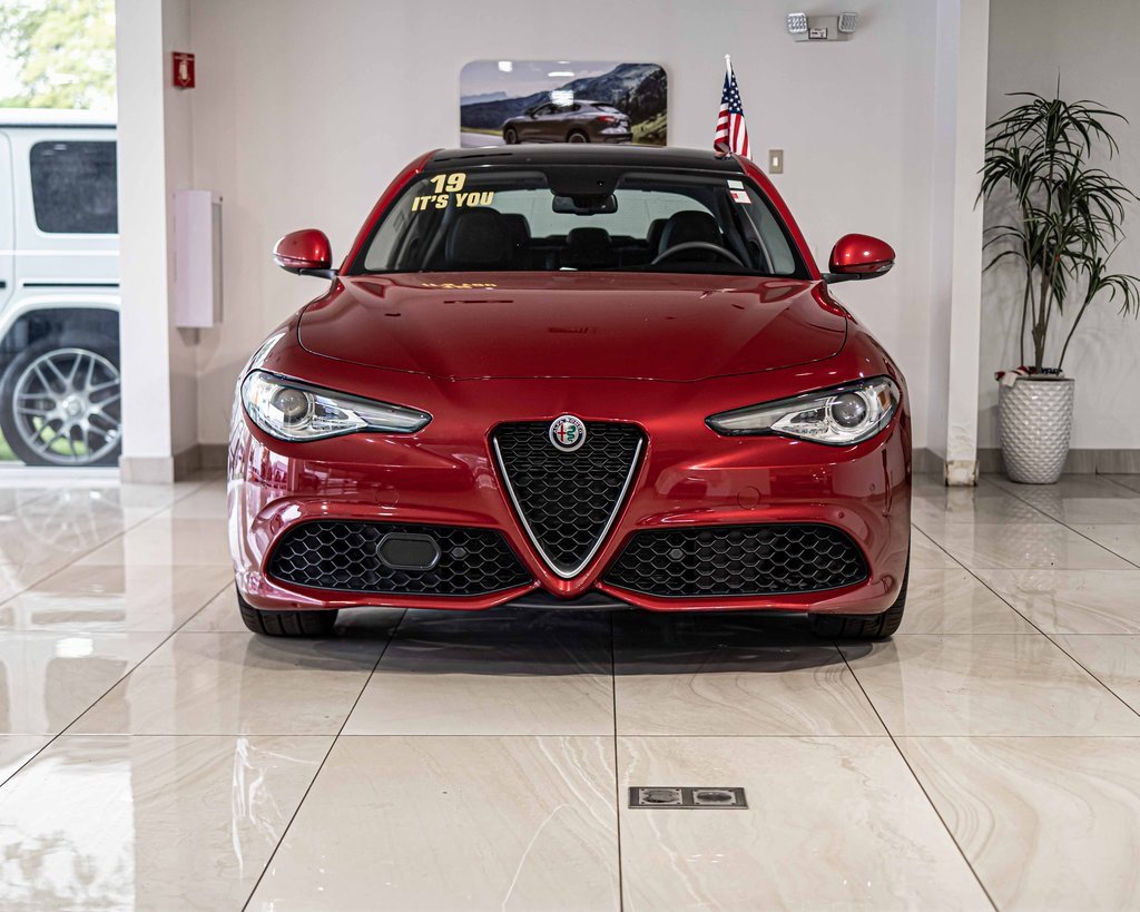 Used 2019 Alfa Romeo Giulia Ti Sport with VIN ZARFANBN7K7608532 for sale in Plainfield, IL