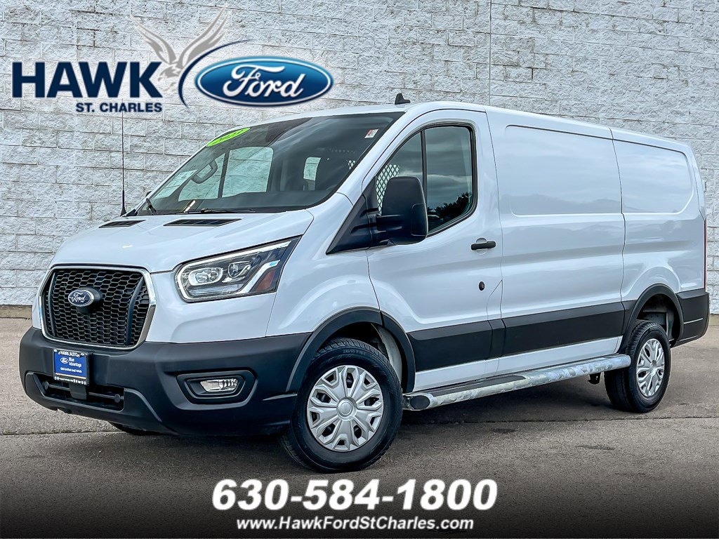 Used 2023 Ford Transit Cargo Van T250 T-250 130 Low Rf 9070 GVWR RWD