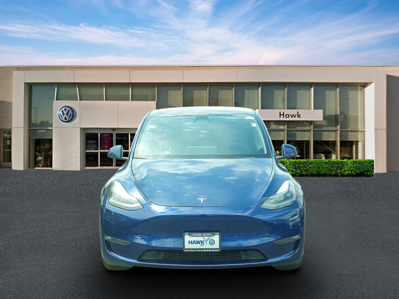 Used 2022 Tesla Model Y Performance with VIN 7SAYGDEF0NF515711 for sale in Plainfield, IL