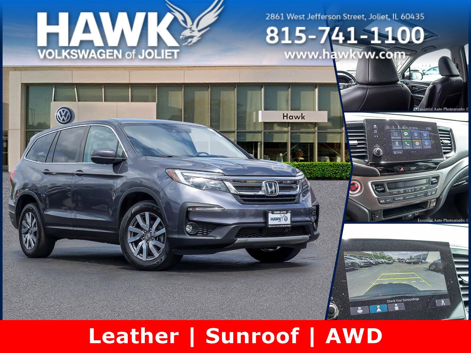 2019 Honda Pilot 4WD EX-L's photo