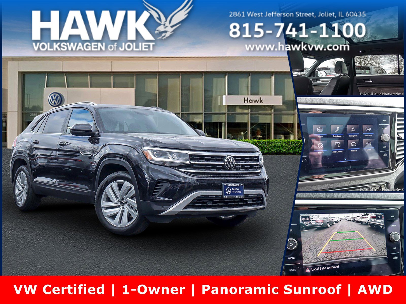 2023 Volkswagen Atlas Cross Sport SE w/Tech