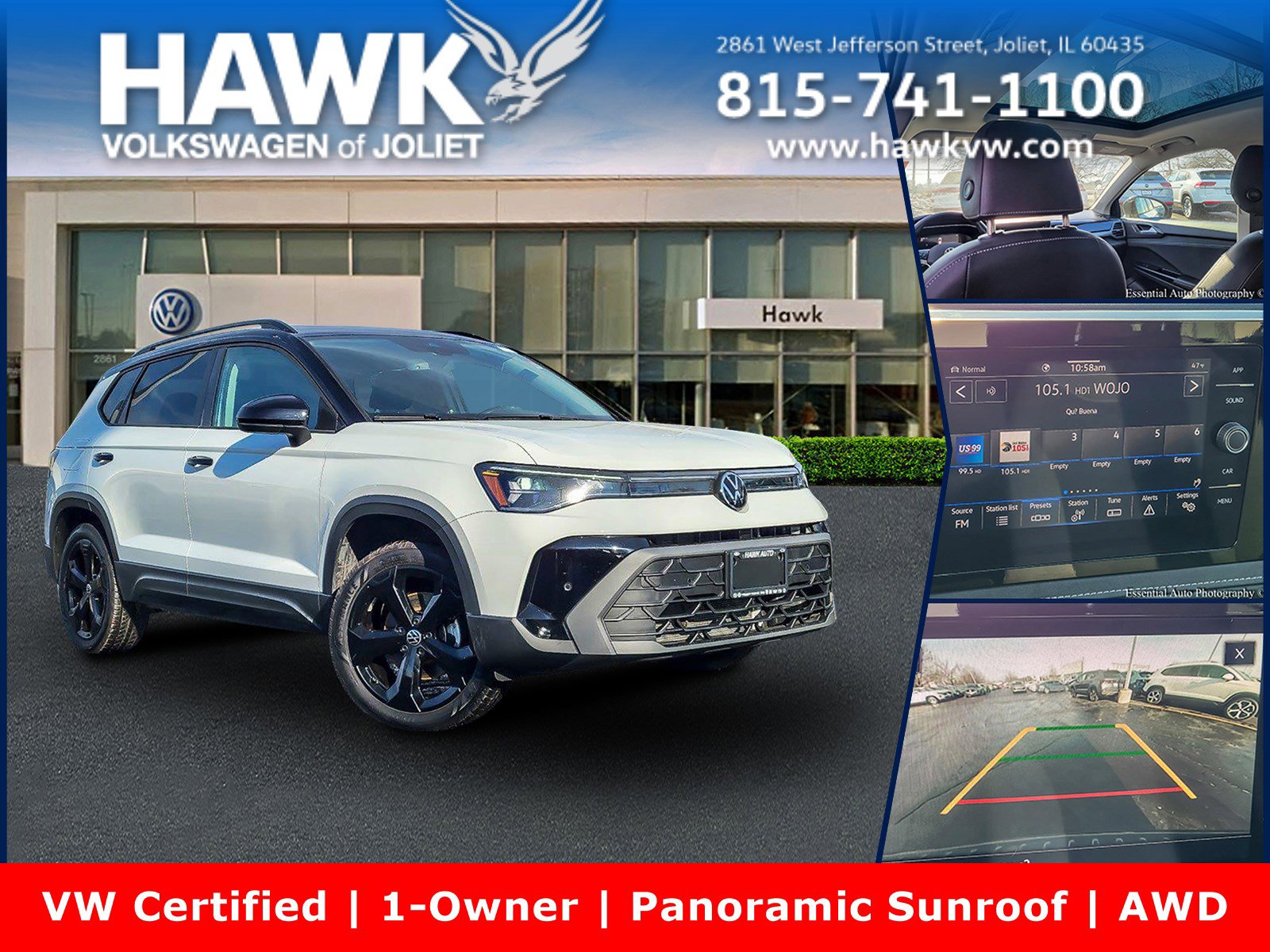 2025 Volkswagen Taos SE Black's photo