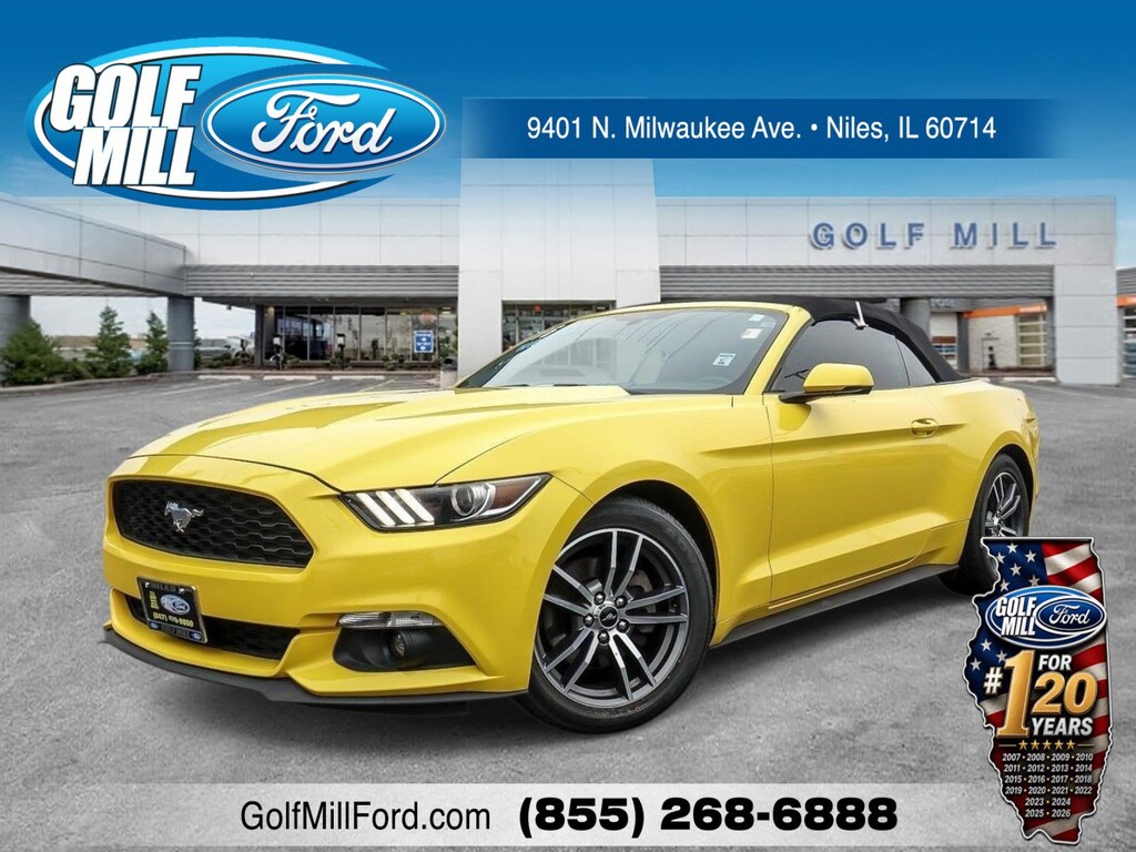 Used 2016 Ford Mustang EcoBoost Premium Convertible