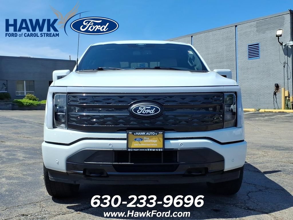 Used 2025 Ford F-150 Lightning Platinum with VIN 1FT6W7L79SWG05886 for sale in Plainfield, IL