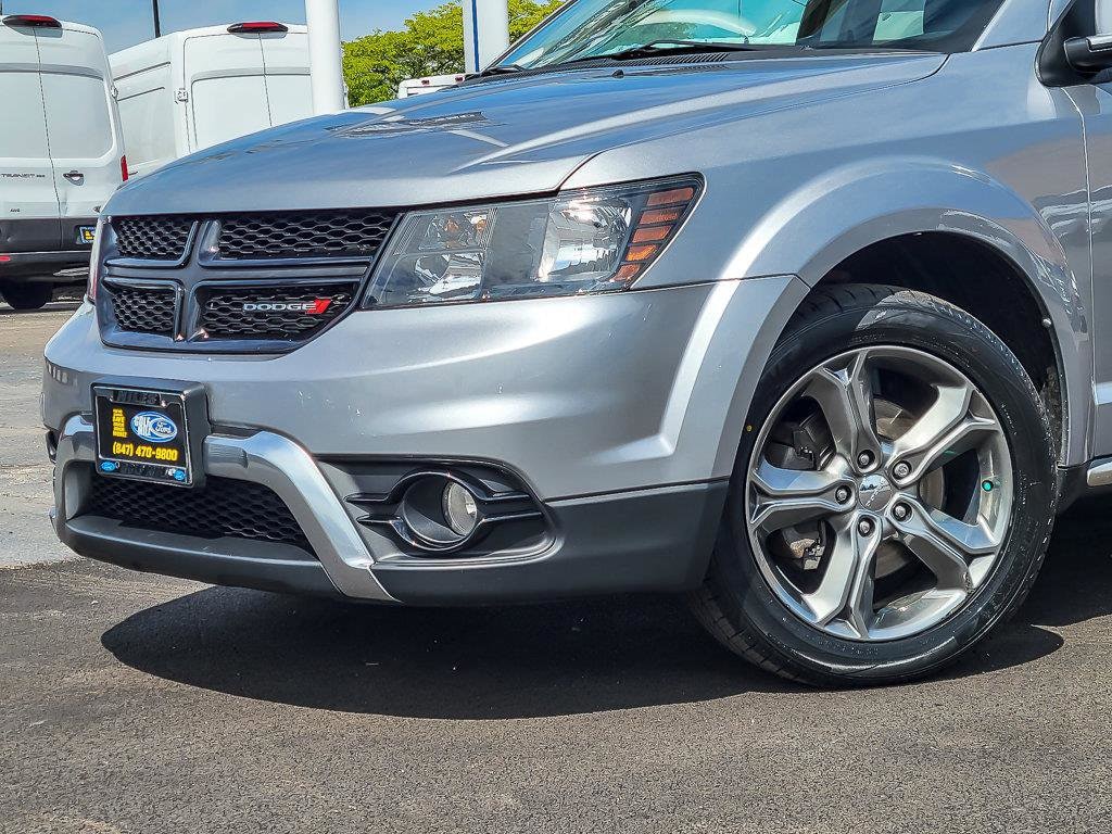 Used 2017 Dodge Journey Crossroad Plus with VIN 3C4PDCGB3HT619993 for sale in Plainfield, IL