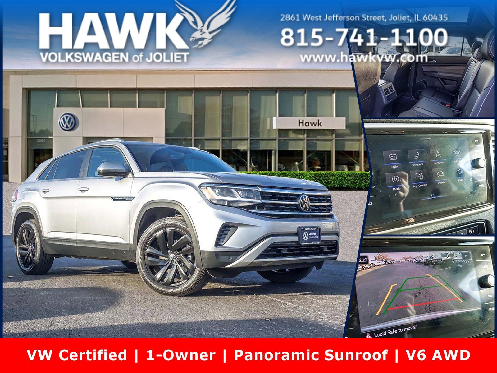 2023 Volkswagen Atlas Cross Sport SE w/Tech