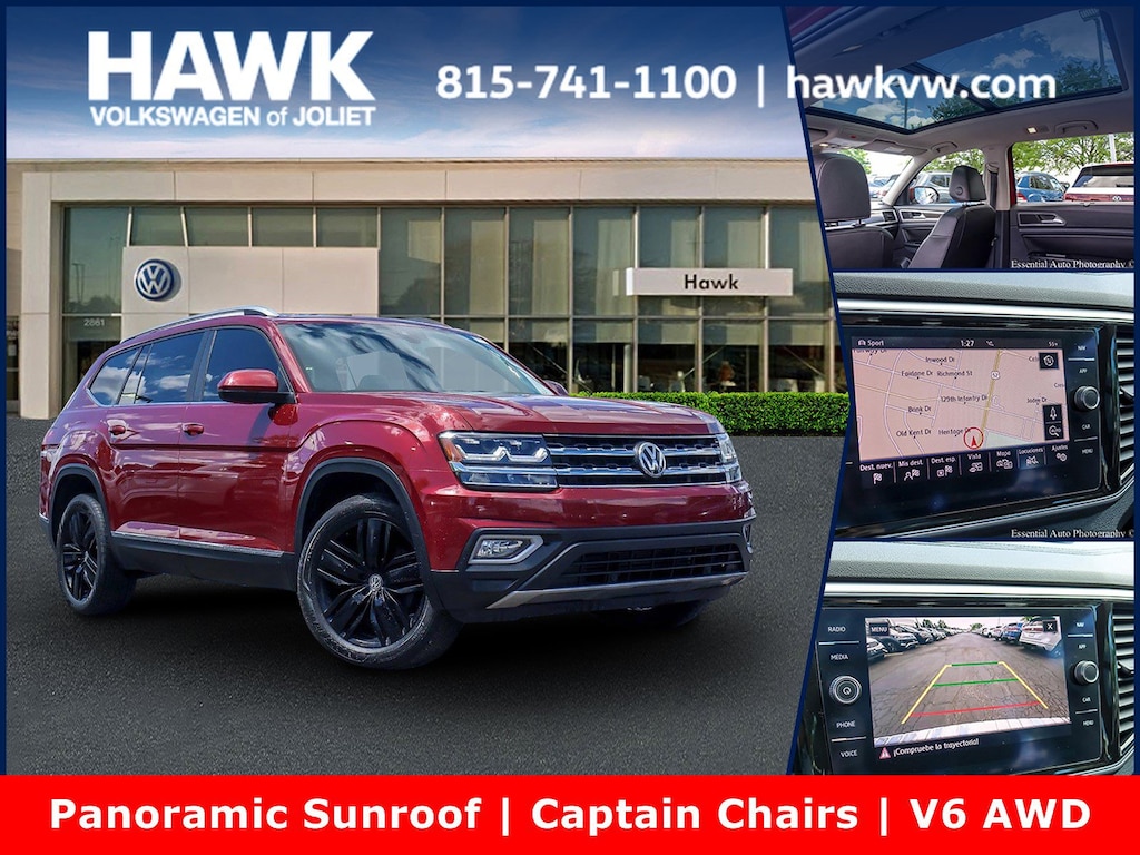 Used 2019 Volkswagen Atlas 3.6L V6 SEL 3.6L V6 SEL 4MOTION