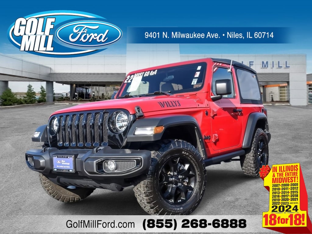 Used 2022 Jeep Wrangler Willys Sport Willys Sport 4x4