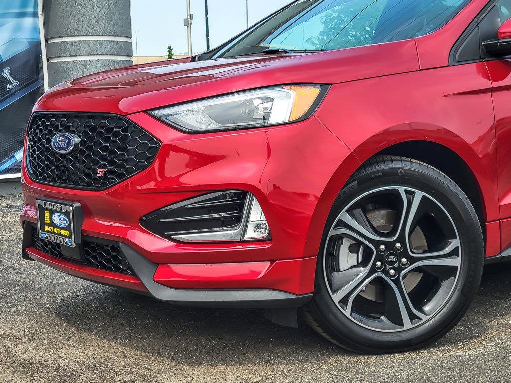 Used 2021 Ford Edge ST with VIN 2FMPK4AP2MBA33433 for sale in Plainfield, IL
