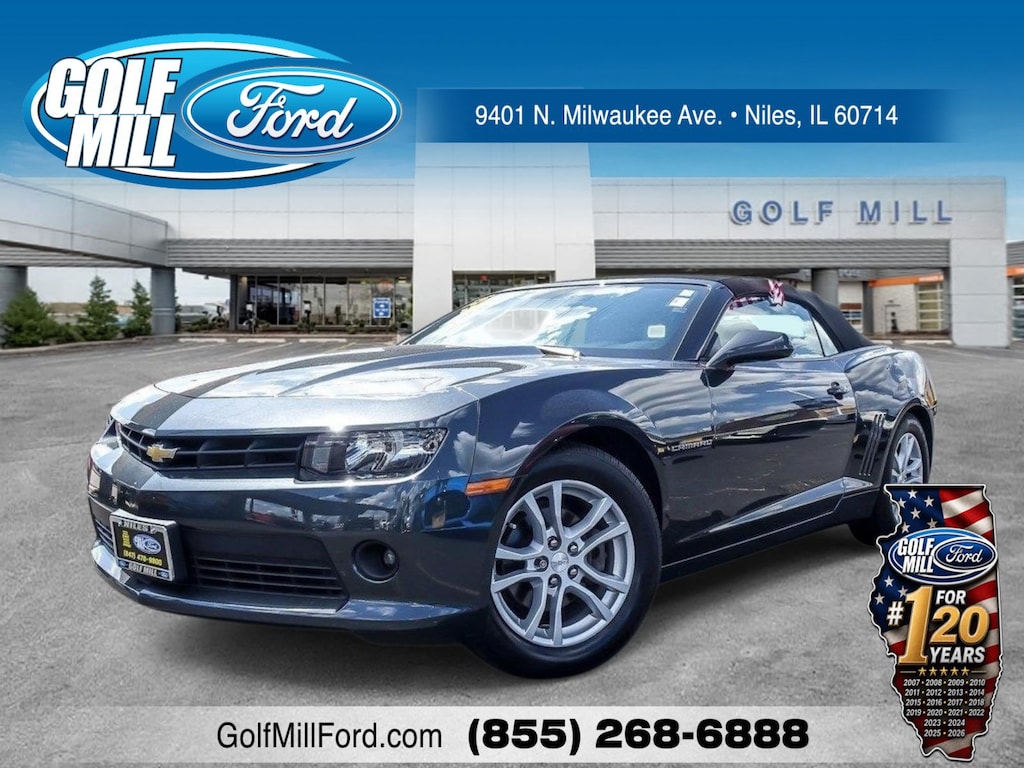Used 2015 Chevrolet Camaro LT Convertible