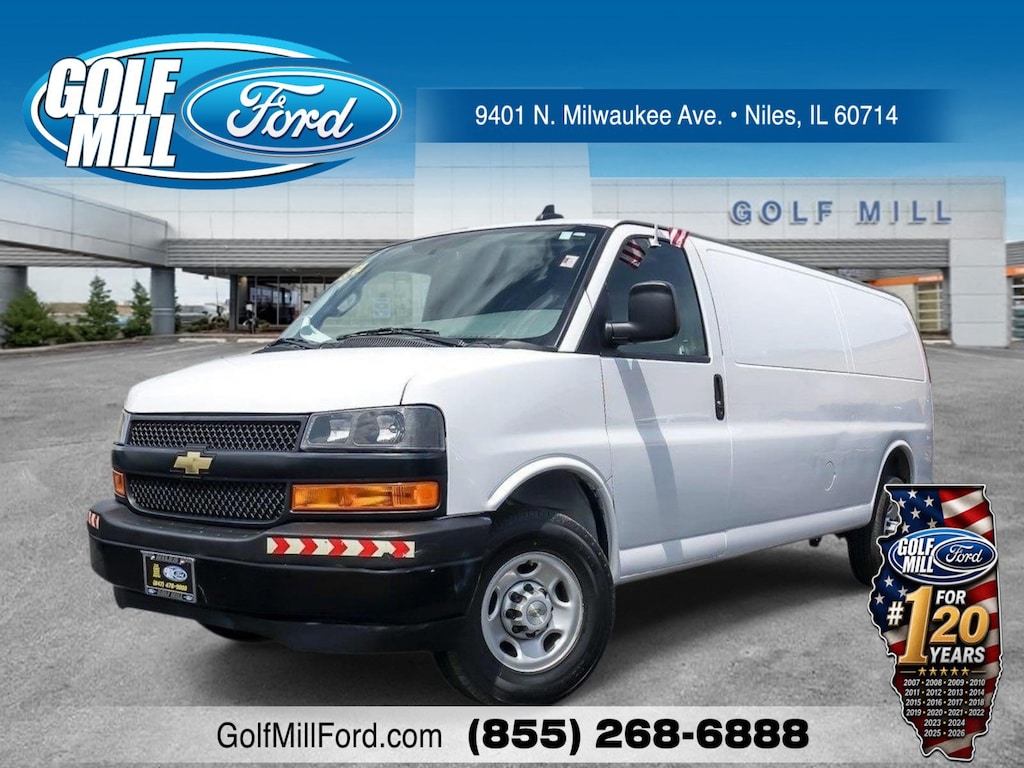 Used 2023 Chevrolet Express Cargo Van Work Van RWD 2500 155
