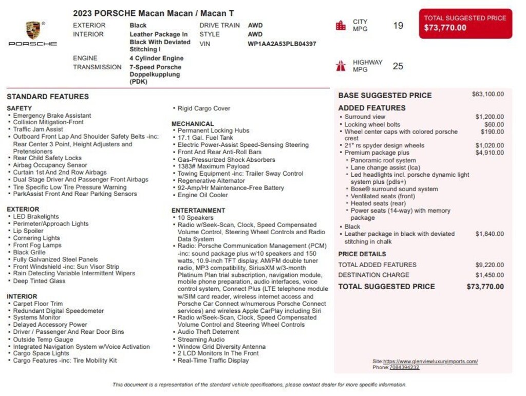 Used 2023 Porsche Macan T T AWD