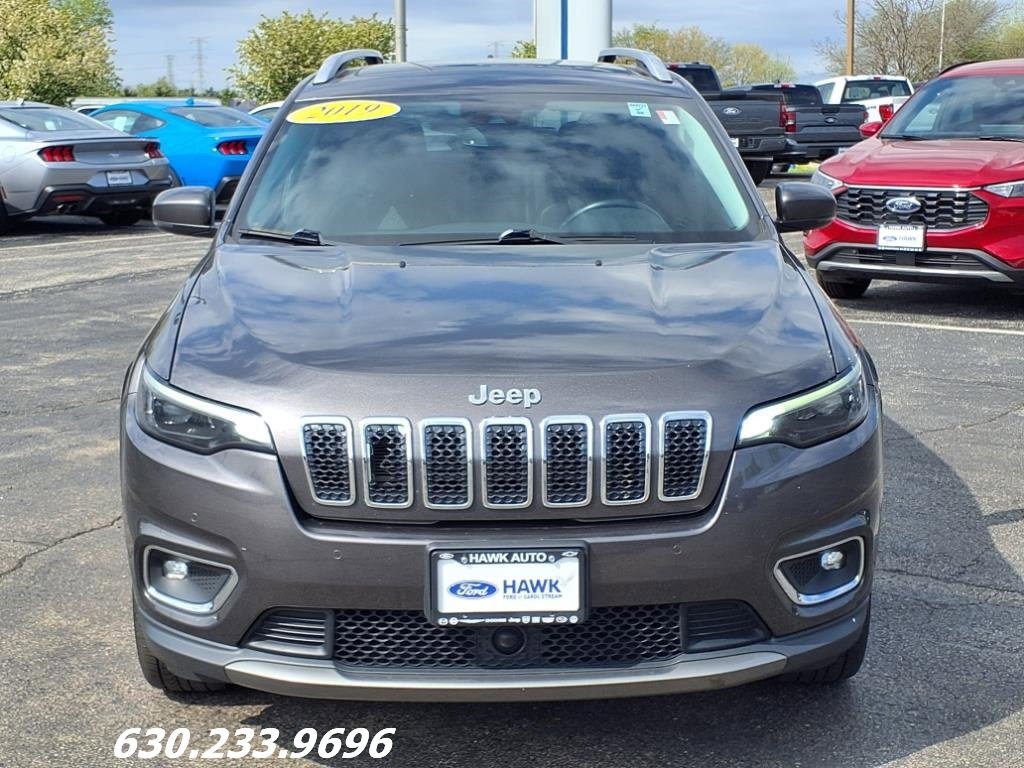 Used 2019 Jeep Cherokee Limited with VIN 1C4PJMDN8KD179120 for sale in Plainfield, IL