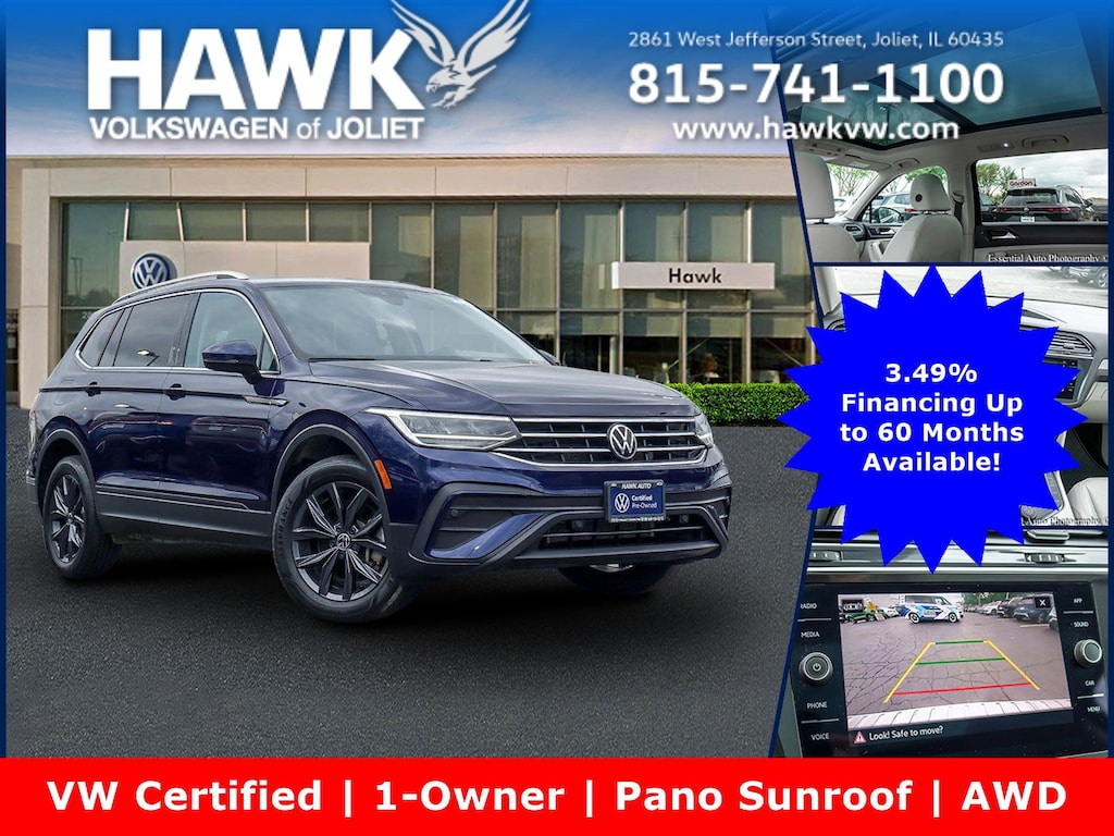 Used 2023 Volkswagen Tiguan SE 2.0T SE 4MOTION