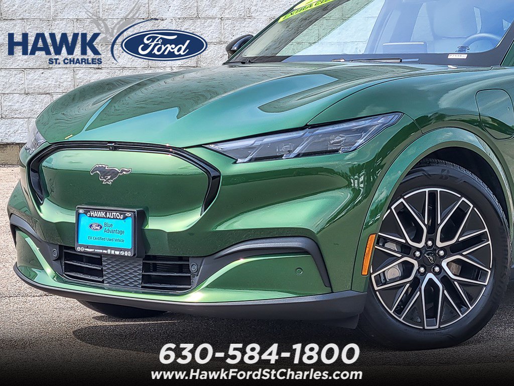 Used 2025 Ford Mustang Mach-E Premium AWD with VIN 3FMTK3SU4SMA37699 for sale in Plainfield, IL