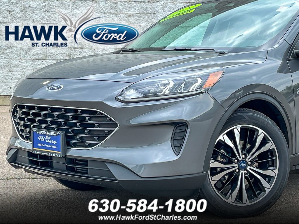 Used 2022 Ford Escape SE with VIN 1FMCU9G66NUB22101 for sale in Plainfield, IL
