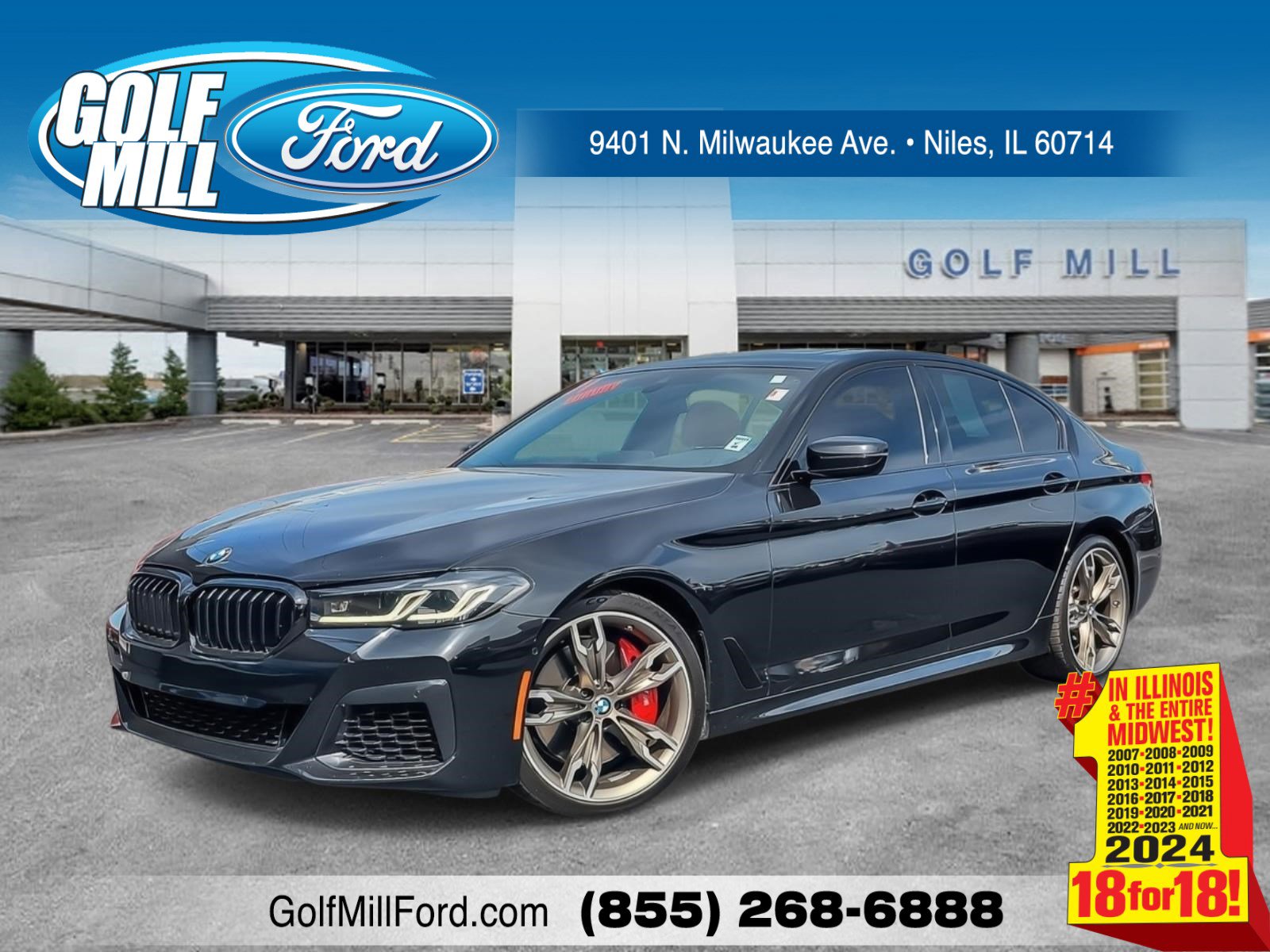 2021 BMW 5 Series M550i