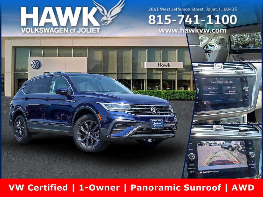 Used 2022 Volkswagen Tiguan SE 2.0T SE 4MOTION