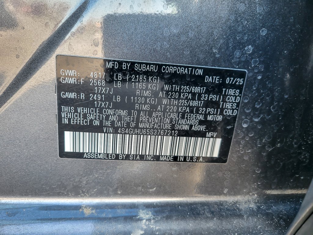 2025 SUBARU CROSSTREK - Image 24