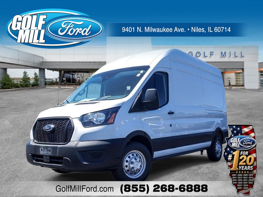 Used 2025 Ford Transit Cargo Van T-250 148 Hi Rf 9070 GVWR AWD