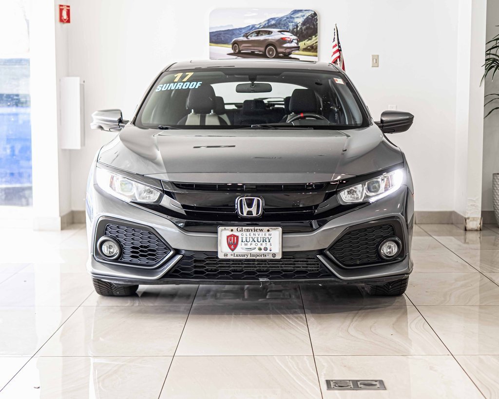 Used 2017 Honda Civic Hatchback EX with VIN SHHFK7H54HU206768 for sale in Plainfield, IL