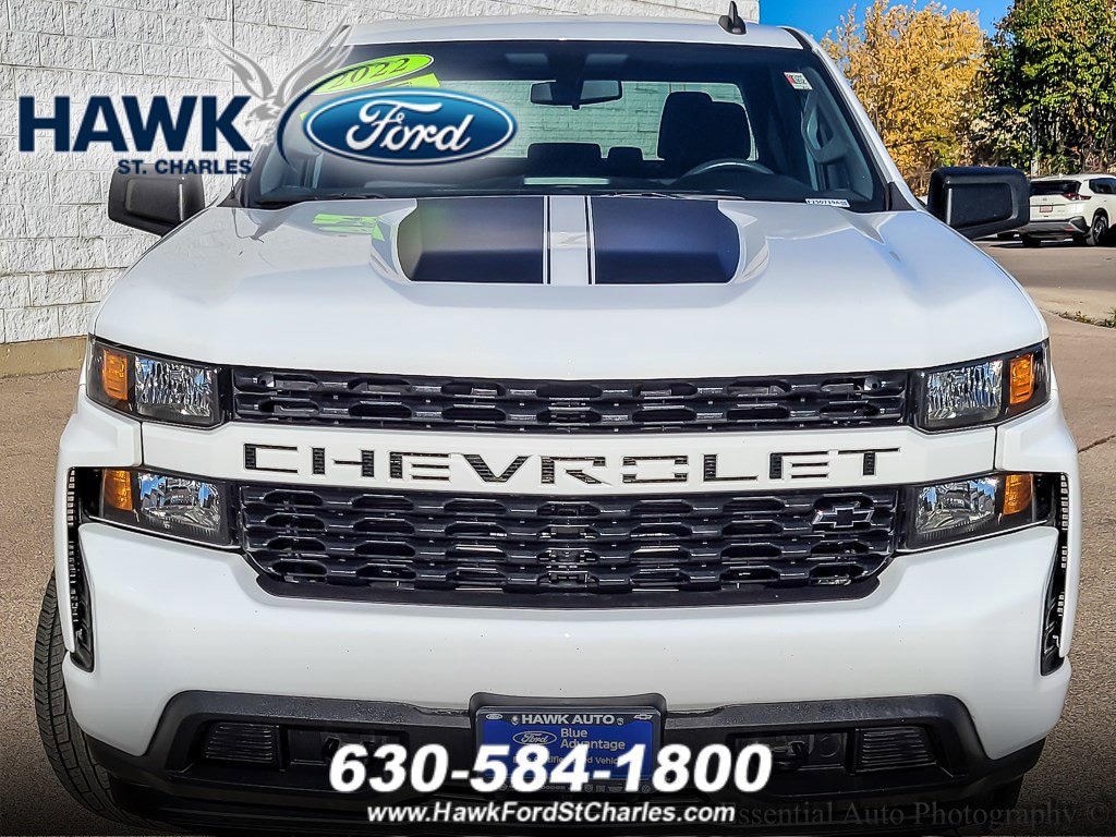 Used 2022 Chevrolet Silverado 1500 LTD Custom 4WD Double Cab 147 Custom