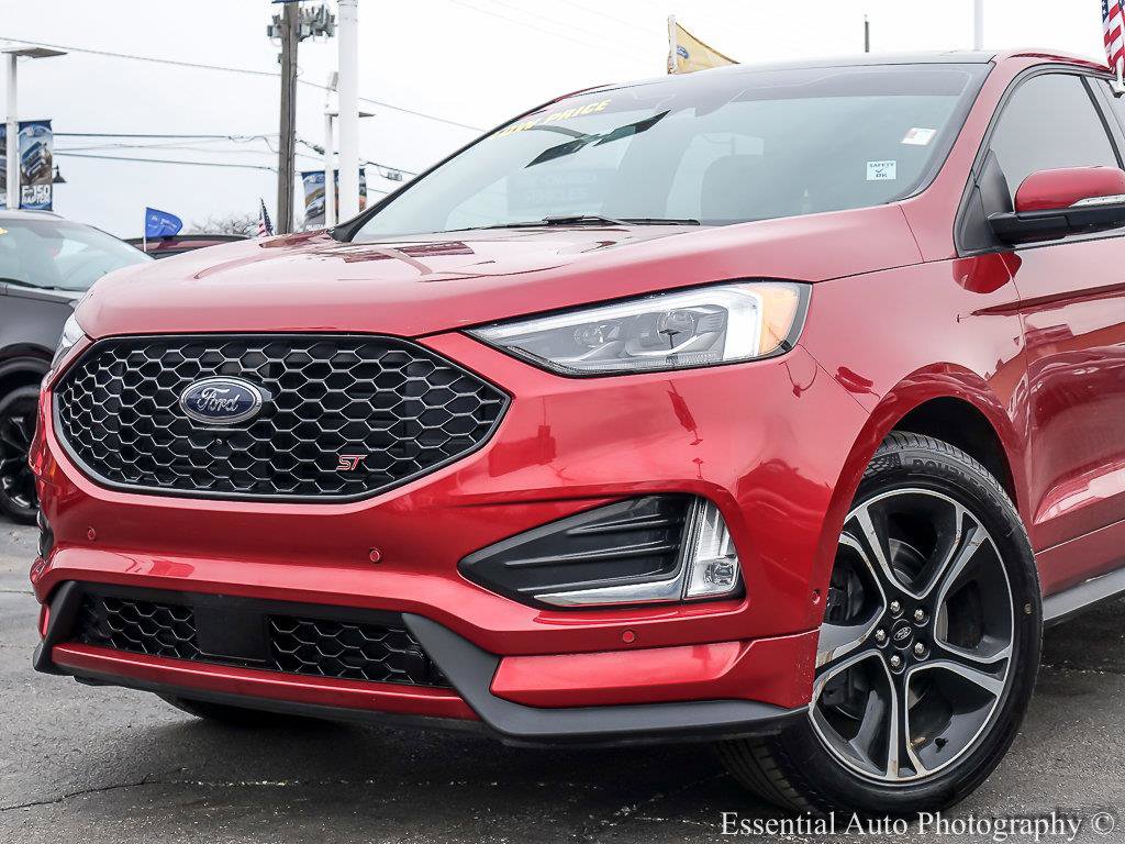 Used 2022 Ford Edge ST with VIN 2FMPK4AP0NBB00001 for sale in Plainfield, IL