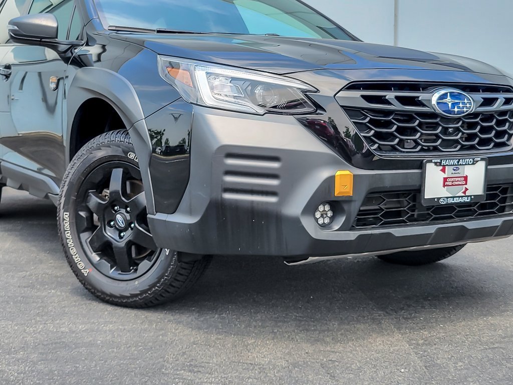 Certified 2022 Subaru Outback Wilderness with VIN 4S4BTGUD2N3264876 for sale in Plainfield, IL