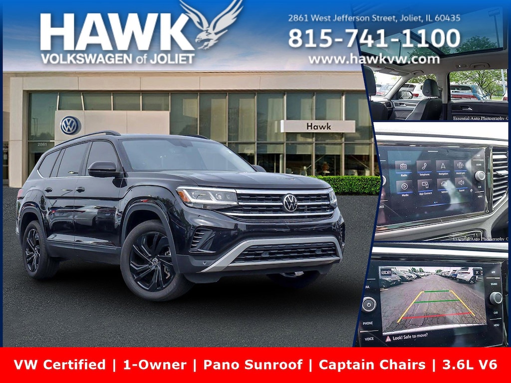 Used 2022 Volkswagen Atlas 3.6L V6 SE w/Technology 3.6L V6 SE w/Technology FWD