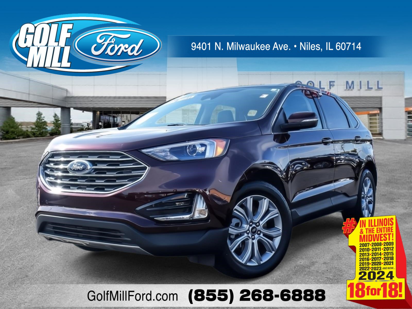 2024 Ford Edge Titanium's photo