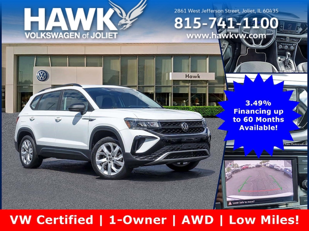 Used 2023 Volkswagen Taos S S 4MOTION *Ltd Avail*