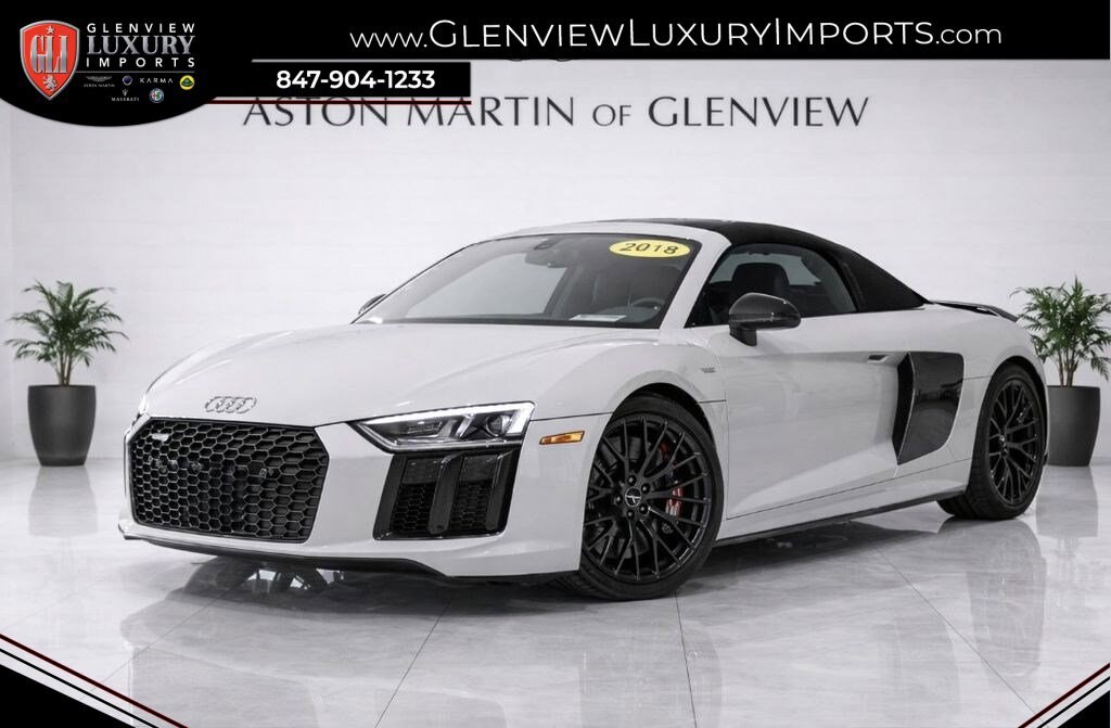 Used 2018 Audi R8 Spyder V10 plus V10 plus quattro