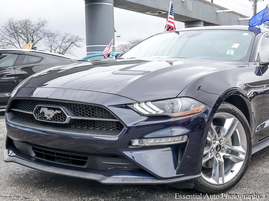 Used 2021 Ford Mustang EcoBoost Premium with VIN 1FA6P8TH7M5155990 for sale in Plainfield, IL