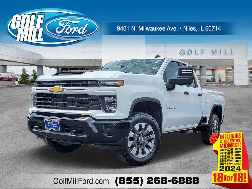Used 2024 Chevrolet Silverado 2500HD Custom 4WD Double Cab 149 Custom