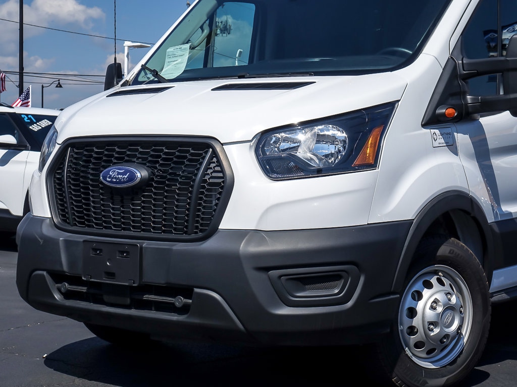 Used 2022 Ford Transit Cargo Van T-350 HD 148 EL Hi Rf 11000 GVWR DRW RWD