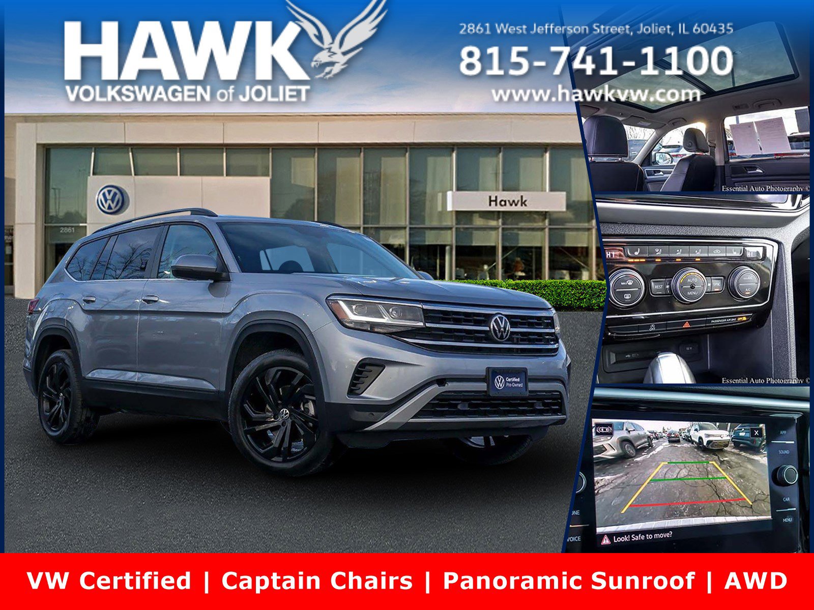 2022 Volkswagen Atlas SE w/Tech's photo