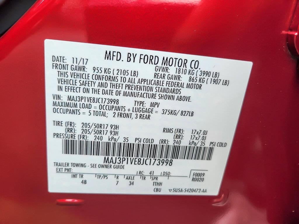 2018 FORD ECOSPORT - Image 32