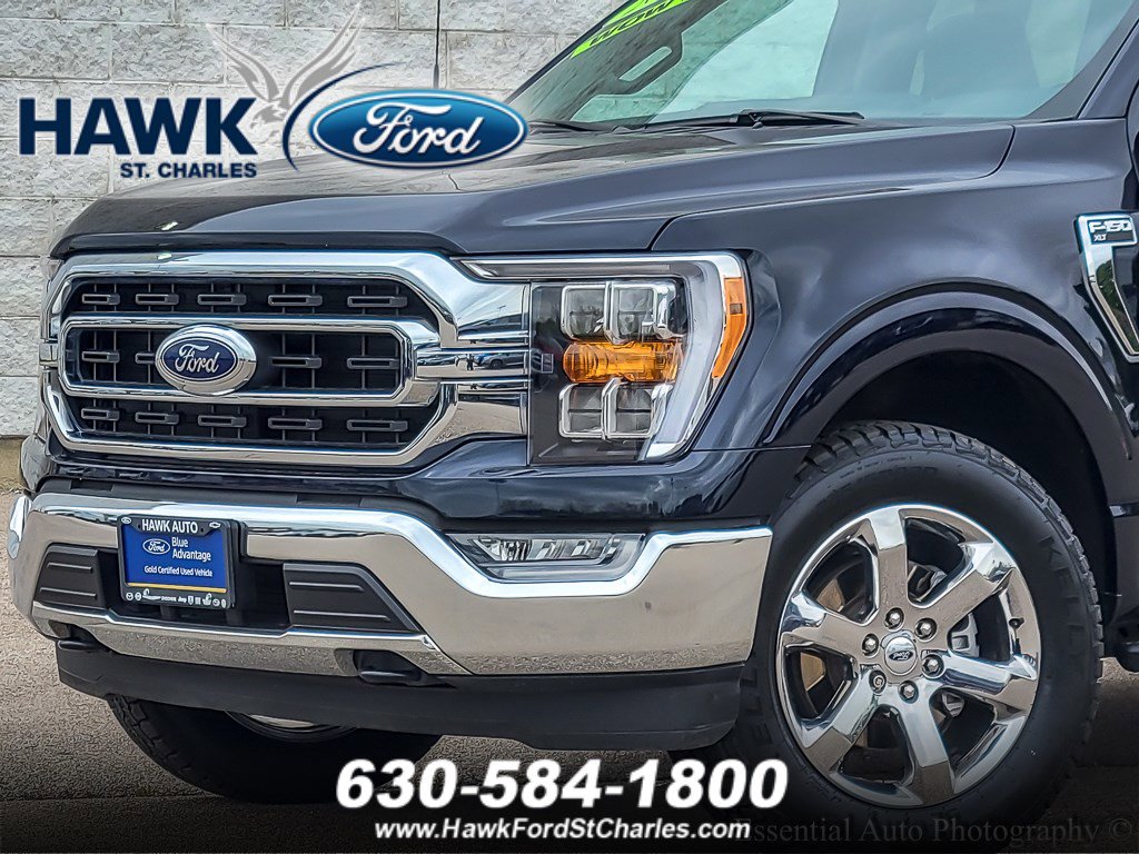 Used 2022 Ford F-150 XLT with VIN 1FTEW1EP0NKF10358 for sale in Plainfield, IL