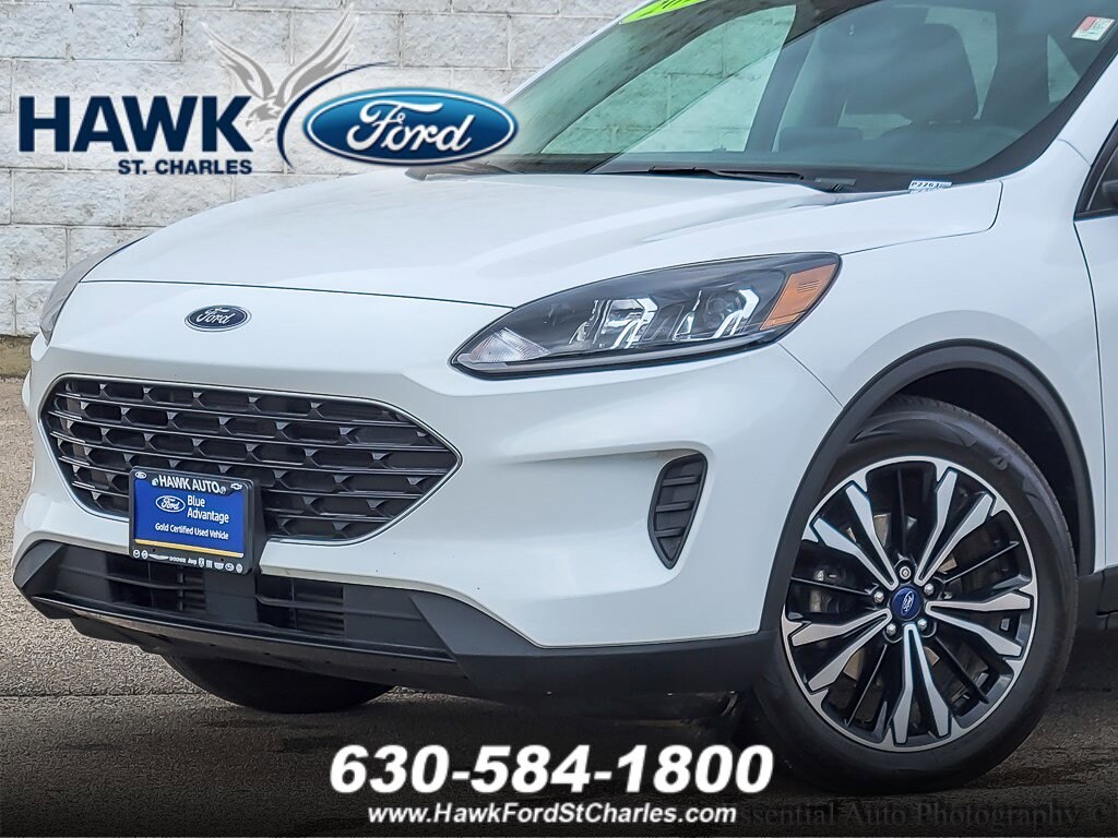 Used 2022 Ford Escape SE with VIN 1FMCU9G63NUA38821 for sale in Plainfield, IL