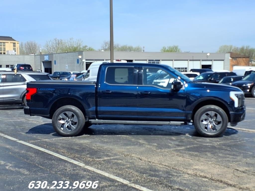 Used 2024 Ford F-150 Lightning Lariat with VIN 1FT6W5L75RWG00103 for sale in Plainfield, IL