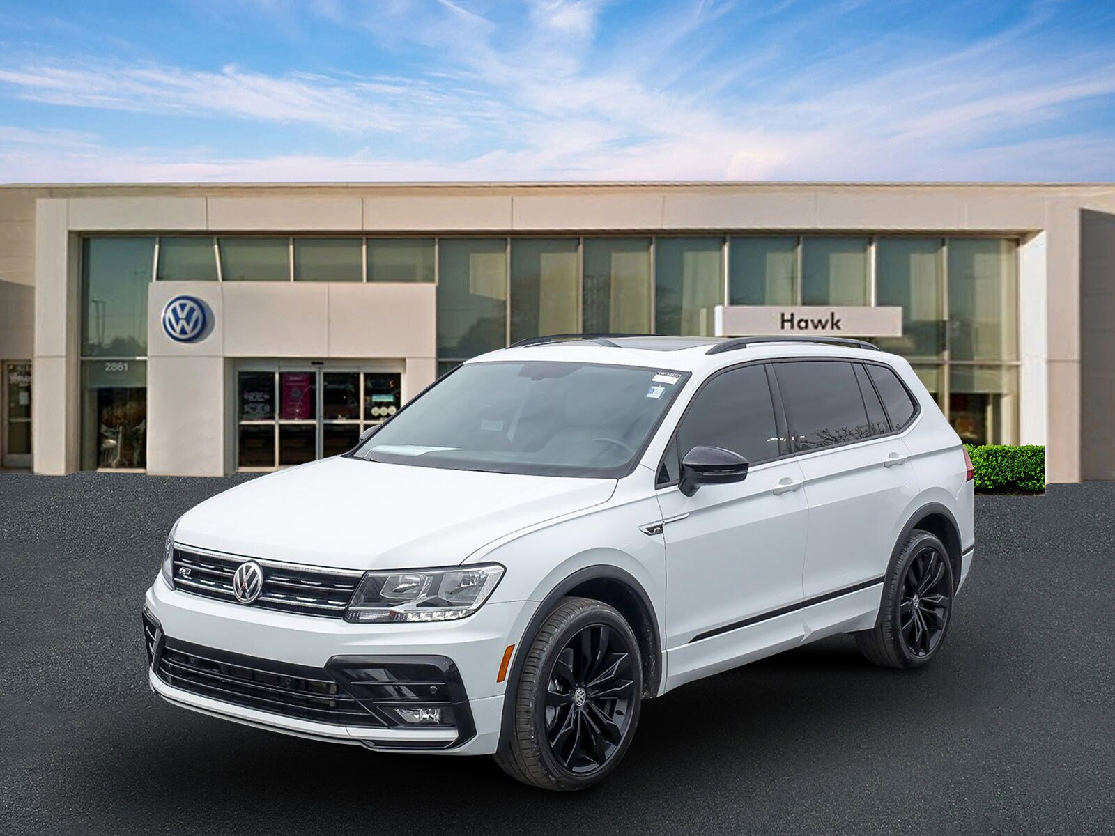 2021 Volkswagen Tiguan SE R-Line Black photo 3