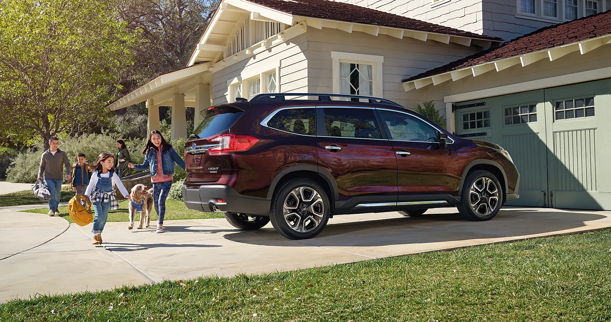 See how the 2024 Subaru Ascent matches with your family
when you visit Hawk Subaru